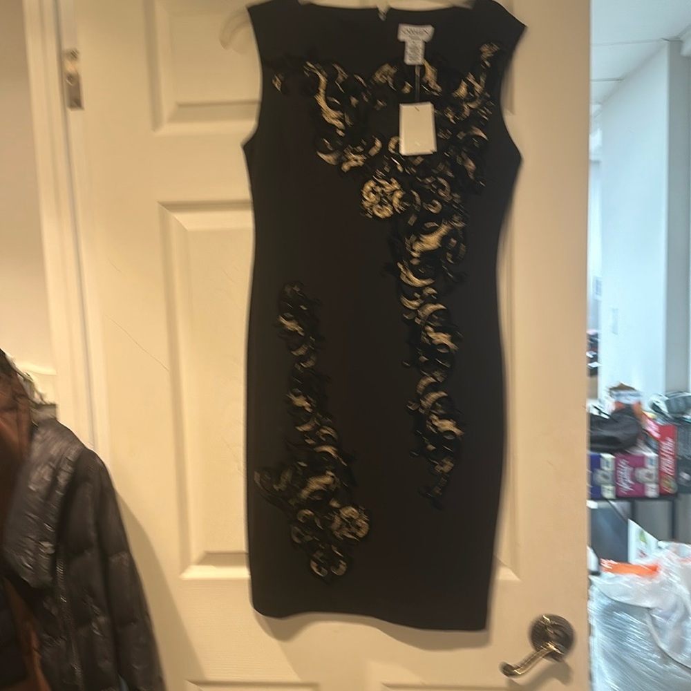 Black and Gold dress